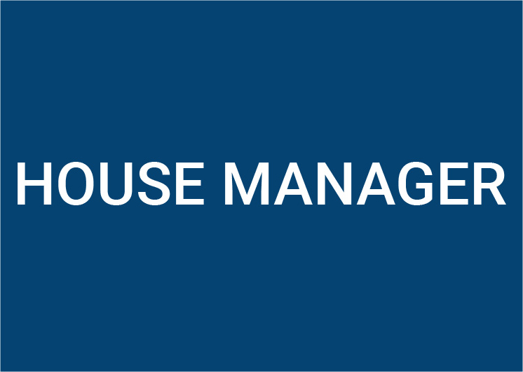 House Manager (m/f/d) 100% House Manager (m/f/d) 100%