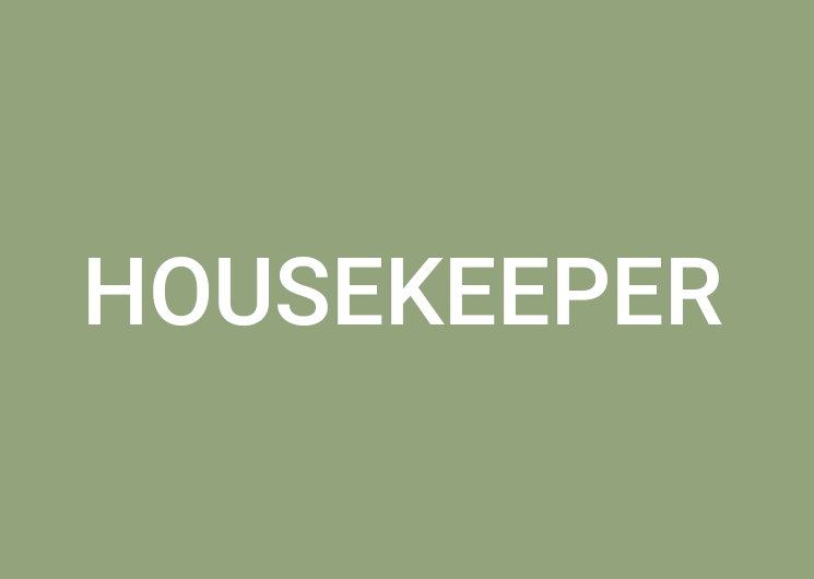 Housekeeper (m/f/d) 100%