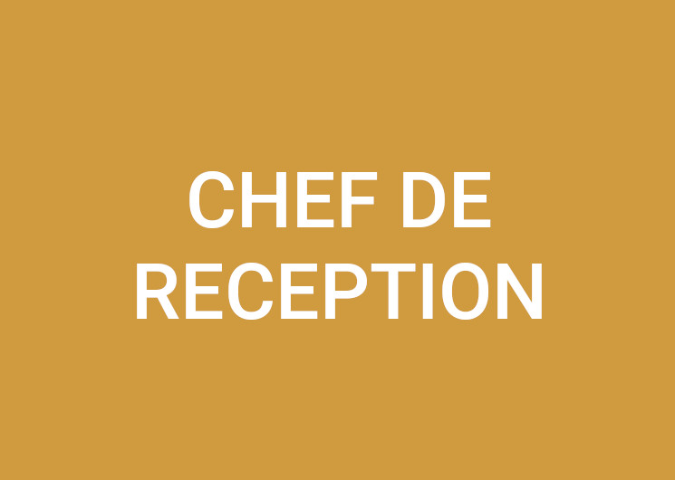 Chef de Reception (m/w/d) 100%