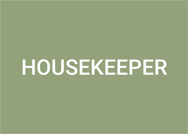 Housekeeper (m/w/d) 50-100% - Ab 1. April 2022